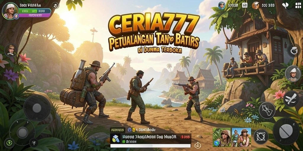 Gameplay CERIA777 yang menakjubkan di dunia terbuka.