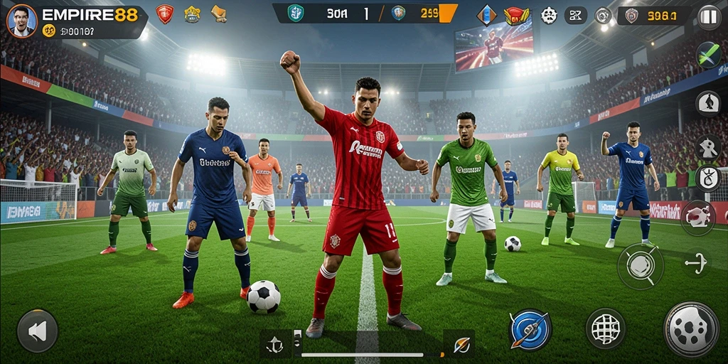 Tangkapan layar dari gameplay menarik di EMPIRE88.