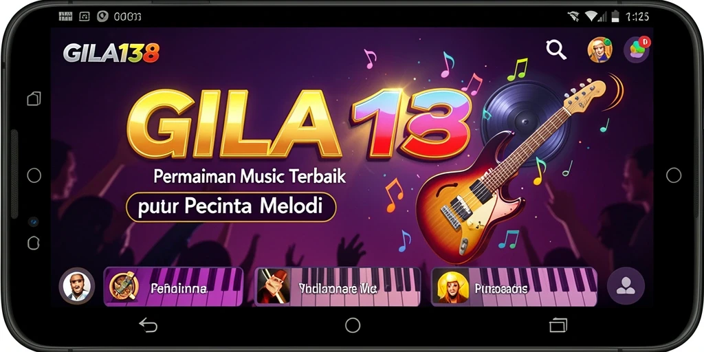 Tampilan gameplay GILA138 dengan berbagai lagu menarik.
