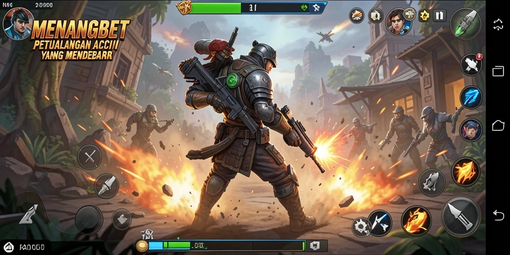 Tangkapan layar utama <strong>MENANGBET</strong> menunjukkan momen aksi yang intens dan mengasyikkan.