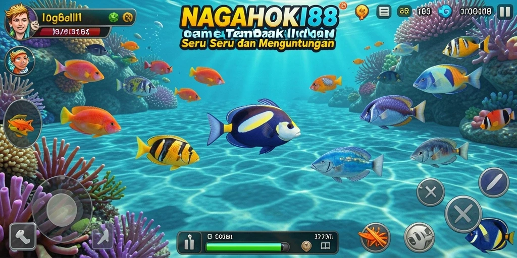 Gameplay seru NAGAHOKI88 yang menampilkan aksi Tembak Ikan.