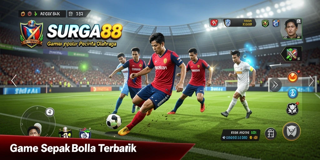 Tampilan gameplay SURGA88 yang menarik dan penuh aksi.